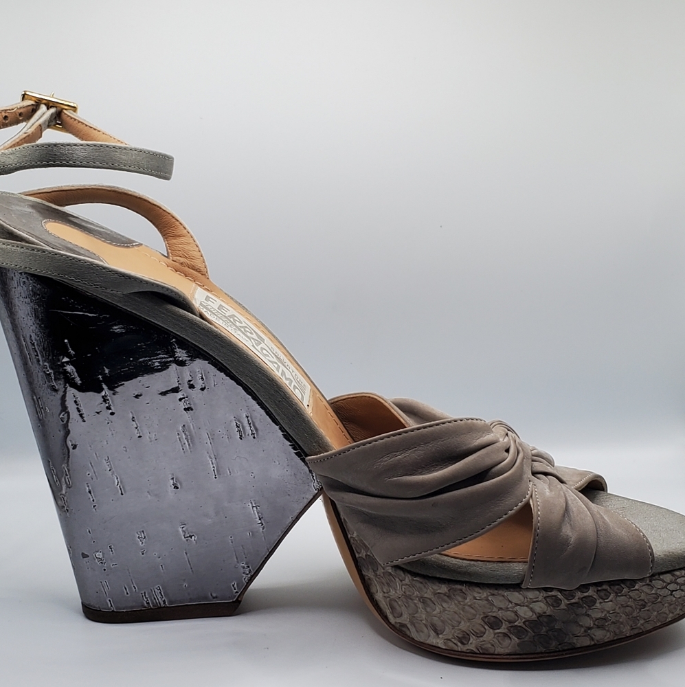 Salvatore Ferragamo Suna Wedge Sandal.
